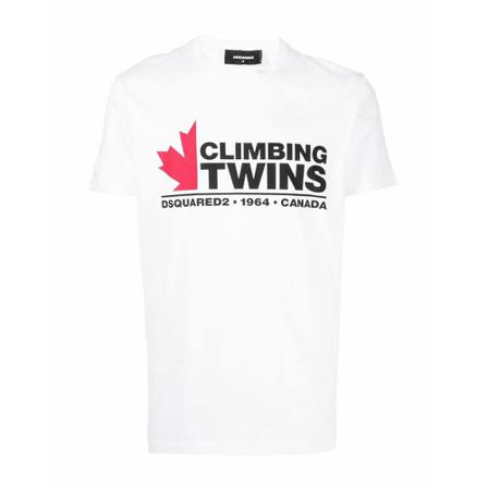 Dsquared2 T-Shirts Hvid, Herre, Størrelse: M