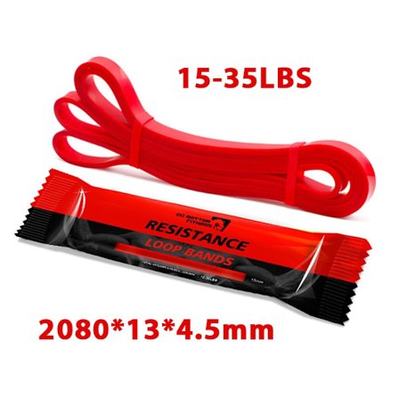 Fitness Band Pull Up Elastiska band Gummimotstånd Loop Power Band Set Hemgym Träning Expander Stärka Träning