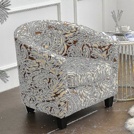 Nojatuolin Päällinen Olohuoneen Tuolin Istuinsuoja (Pteris Kahvi)