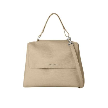 Orciani Tas , Beige , Dames , Maat: ONE Size Handtassen