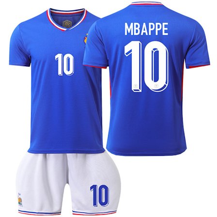 2024 EM Frankrike hjemmefotballdrakt - Kylian Mbappé