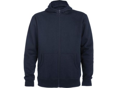 ROLY Hoodie zip Montblanc uni marin M - Lyreco - Arbetskläder - Arbetströjor - Hoodies och luvtröjor