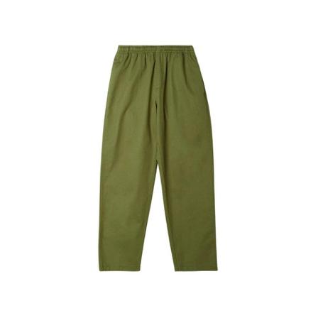 Obey, Straight Trousers Groen, Heren, Maat:L