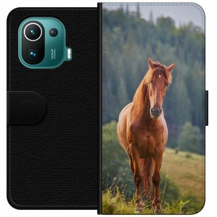 Xiaomi Mi 11 Pro Plånboksfodral Hästar