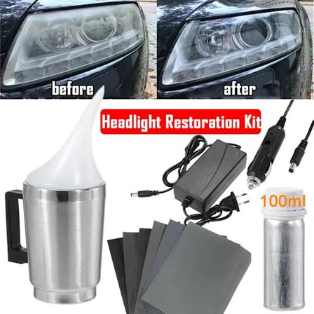 Ajovalojen korjaussarja, korjaussarja auton ajovalot.