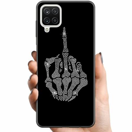 Samsung Galaxy A12 Tpu Mobilskal Fuck You Bling