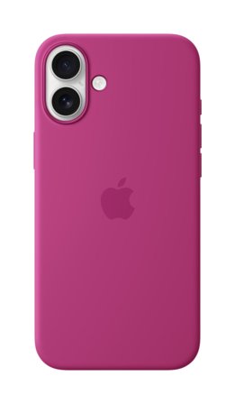 Apple iPhone 16 Plus Si Case Fuchsia