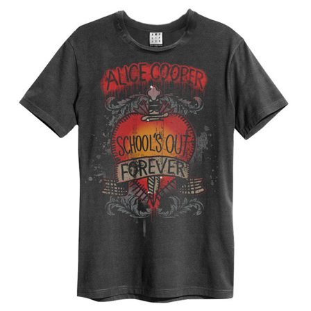 Amplified Unisex Vuxen School ́s Out Alice Cooper T-shirt XL Kol