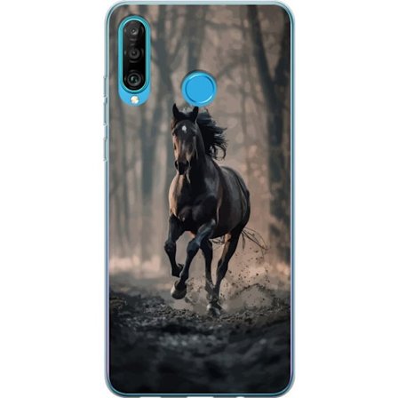 Kompatibelt Mobilskal till Huawei Huawei P30 lite Running horse