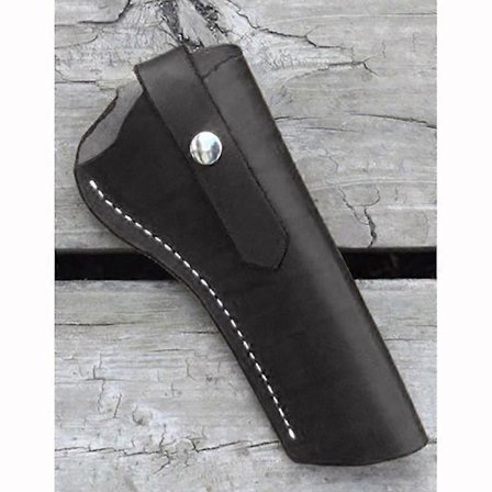 Western Cowboy Gunfighter Revolver Hylster Rig Lær Pistolholder Steampunk Belteveske Drop Loop LARP Kit For 6 Tommers Løp