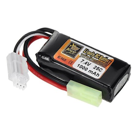 ZOP Power 2S 7.4V 1000mAh 25C LiPo Akku T-liittimellä RC-autolle Lentokone Helikopteri FPV Racing Droneen