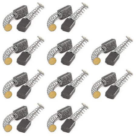 20 stk. 12x8x5mm kulbørster med fjedertråde motor elektriske kulbørster udskiftningsværktøjer til