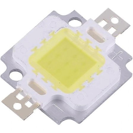 SMD Chip-lampe, 10 stk. 10W LED Varm/Kold Hvid SMD Chip DC 9-12V Til Lampe Projektør Pæreudskiftning