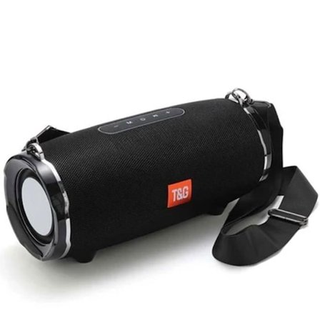 Bluetooth-högtalare - LUNAVO - Fyrkantig model - 3600mAh - Bluetooth 5.0 - 2 externa högtalare