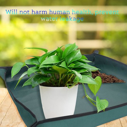 Kasvien ruukutusmatto, kannettava puutarhanhoito, taitettava istutuspeite, PE