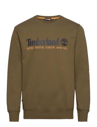 Timberland Wwes Crew Neck Bb Khaki Green