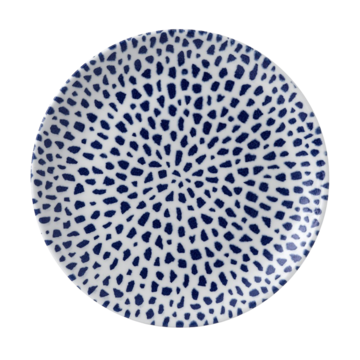 TALLRIK TERRAZZO BLÅ