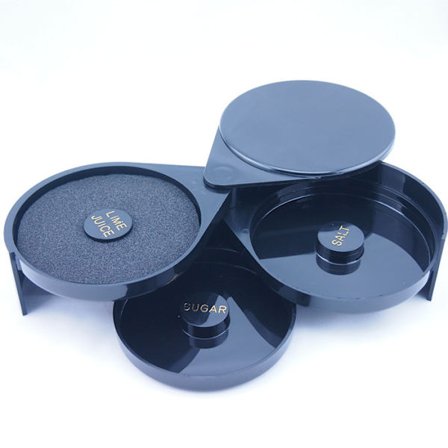 3 Tier Bartender Abs Tool Cocktailglas roterande