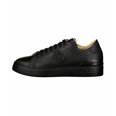 Philipp Plein Hexagon Sneakers Sort, Herre, Størrelse: 41 EU