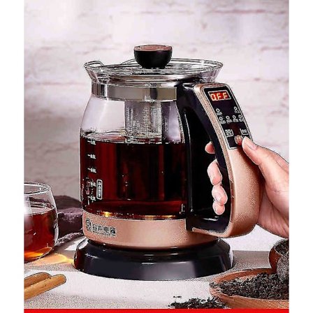 LCD Automatisk Elektrisk Vannkoker Tykt Glass Vann