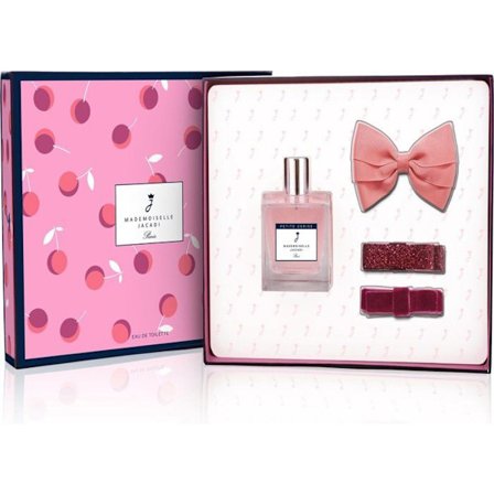 Presentförpackning - JACADI - Mademoiselle Petite Cerise - Eau de Toilette 100 ml - Håraccessoarer - Flicka