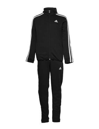 Adidas Essentials French Terry Tracksuit Sets Tracksuits Musta Adidas Performance
