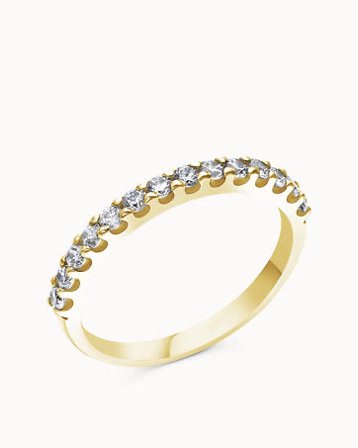 Eternity Ring Linda 18K Yellow Gold - Engagement Rings & Wedding Rings from Vanbruun