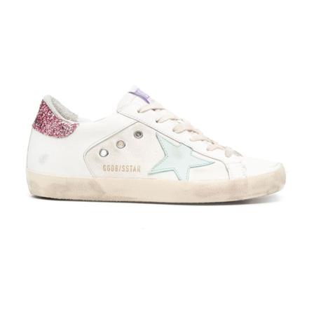 Golden Goose, Super-star low-top sneakers Beige, Dames, Maat:40 EU