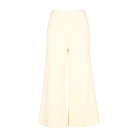 Semicouture, Wide Trousers Beige, Dames, Maat:S
