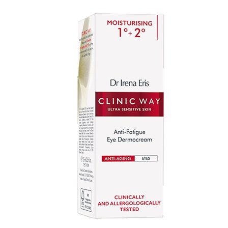 Dr. Irena Eris Clinic Way 1+2 Anti-Fatigue Eye Dermocream 15 ml, Skincare, Ansigtspleje, Dagcreme