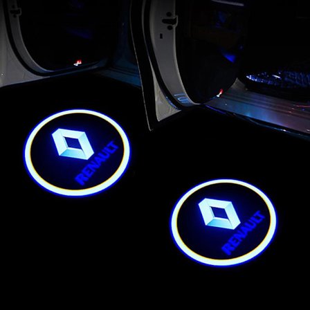 Egnet til Renault velkomstlys Kele stolt breddegrad Talisman Laguna Megane modificeret dørprojektionslys Style 2