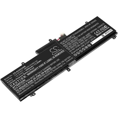 Batteri till Notebook, Bärbar dator för Asus GX532GV, ROG Zephyrus G15 GA502IU-AL011T m.fl.