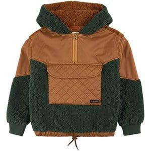 A Monday in Copenhagen Ponderosa Pine Ellie Panelled Hoodie 2 Years - Jumpers and knitwear - 2 years - Green