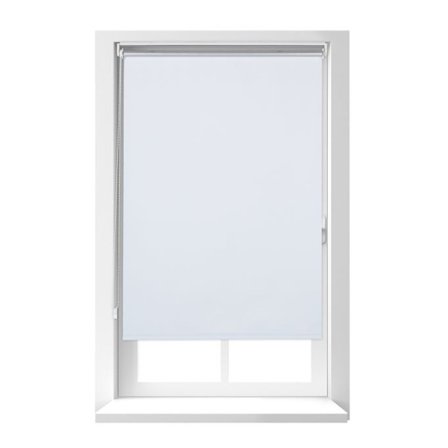 Vit termisk rullgardin 160 cm lång