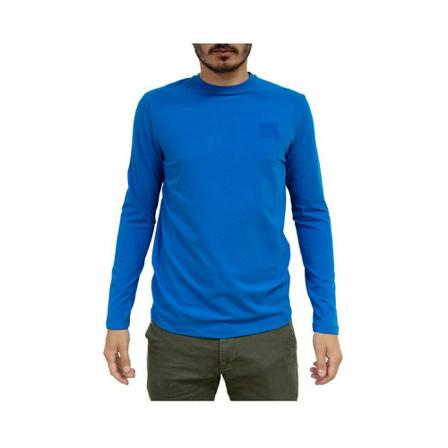 Karl Lagerfeld, T-Shirts Blauw, Heren, Maat:L