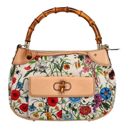 Gucci Vintage, Pre-owned Canvas handbags Wit, Dames, Maat:ONE Size