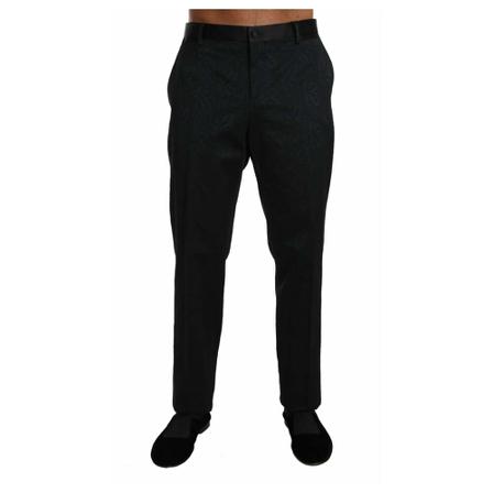 Dolce & Gabbana Suit Broek , Zwart , Heren , Maat: L