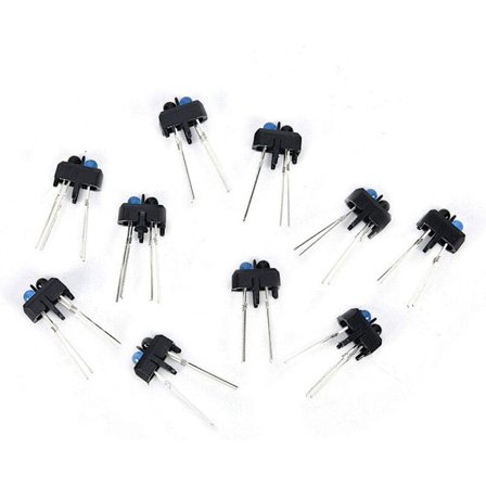 100 st TCRT5000L TCRT5000 Reflekterande optisk sensor Infraröd IR-brytare Infraröd