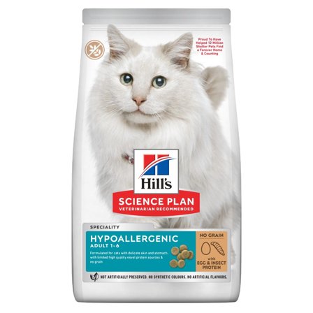 Hill's Science Plan Hypoallergenic Adult Alimento Secco Per Gatti