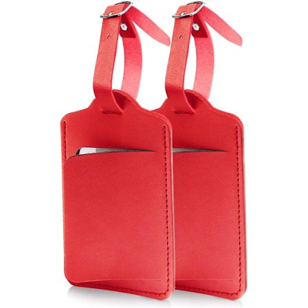 Bagagelapper, 2 STK Koffert ID-lapper