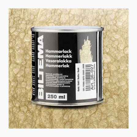 Biltema - Hammerlakk gull 250 ml