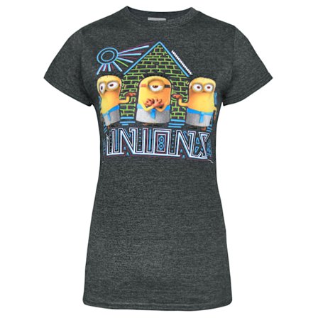 Minions Officiell Herr T-shirt Egyptisk M Charcoal