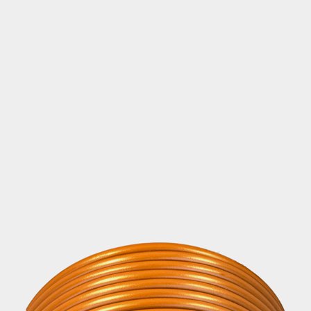 Tinned copper cable Skyllermarks RK, round, single-core, 1.5 mm², 25 meter, brown