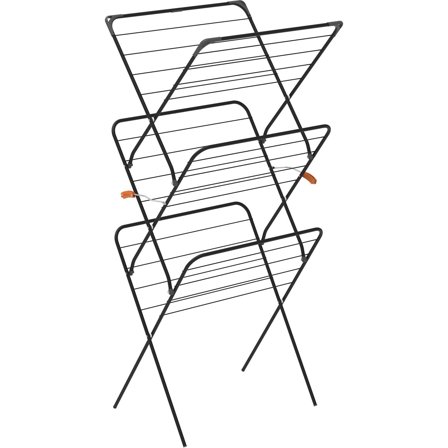 Rörets - Tilbehør til klespleie Rise Black, torkstativ Svart