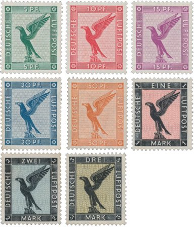 Tyske Rige 1926 - MICHEL 378-384 - Postfrisk