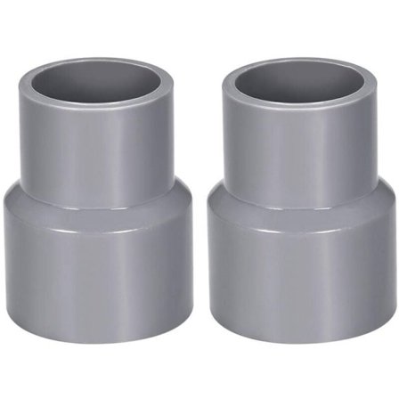 32mm X 20mm PVC Rør Reduksjonskobling Hub DWV Grå 2 stk - Utløpsrør