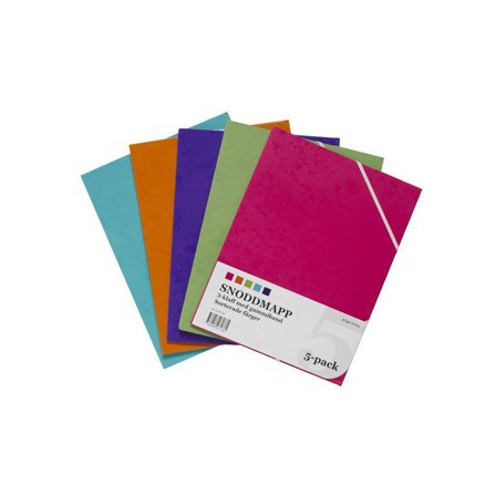 Gummibandsmapp 3-klaff A4 sort Ipodfärg 5/fp - Lyreco - Kontorsmaterial - Mappar och plastfickor - Gummibandsmappar 3-klaff - Kartong