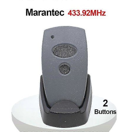 433.92mhz Marantec Digital 382 384 D302 D304 D313 D321 211 212 214 Garasjeport Fjernkontroll Portkommando 433mhz Fast Kode