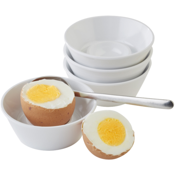 Eggekopp APS Melamin Hvit 4-Pa