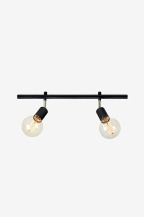 Markslöjd - Spottivalaisin Expand 50 cm, lieriö - Musta - Kohdevalaisimet - - Homeroom